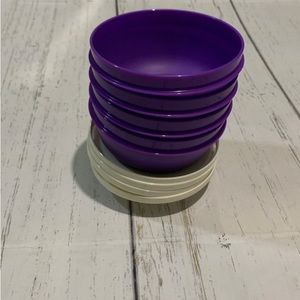 Tupperware Dessert Bowl Set with lids